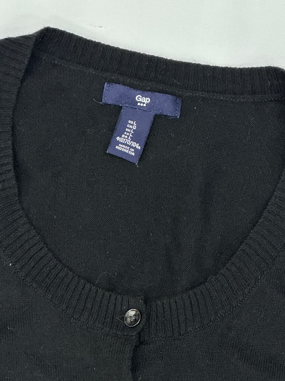 🖤나나깔 핀터깔 단가라 재팬 Gap가디건🖤그런지 히피 레이어드 니트 상품이미지6