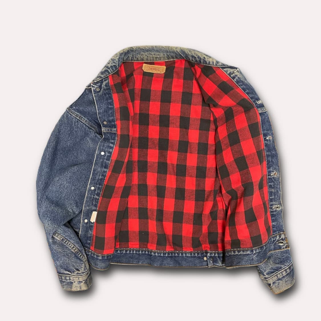 90s levi's buffalo trucker jacket xl 상품이미지3