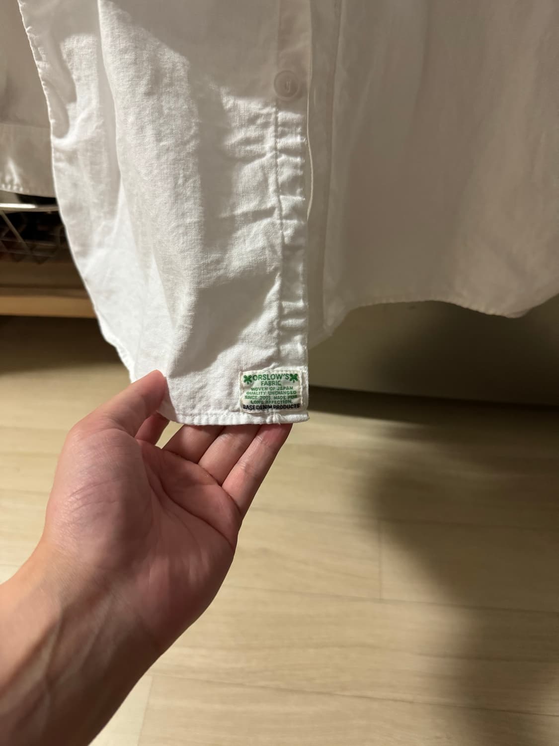 orslow 샴브레이 워크셔츠 레귤러 4 상품이미지4