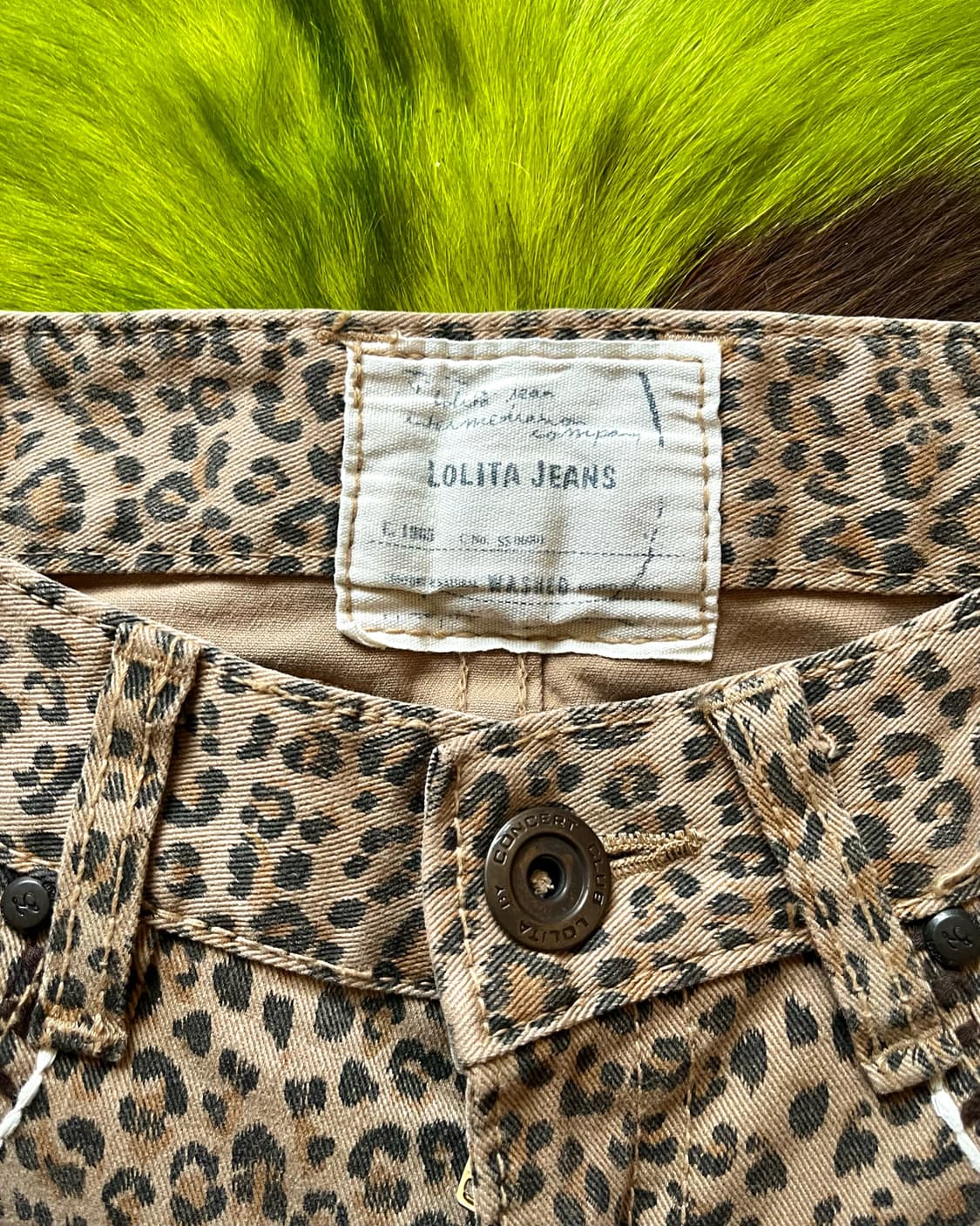 90-00s LOLITA JEANS Japan Leopard Pants 상품이미지7