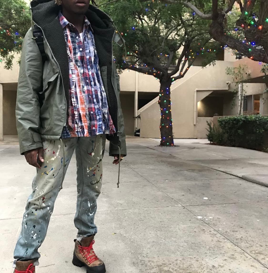 니들스 아카이브 초기 리메이크 리본 셔츠 상품이미지1