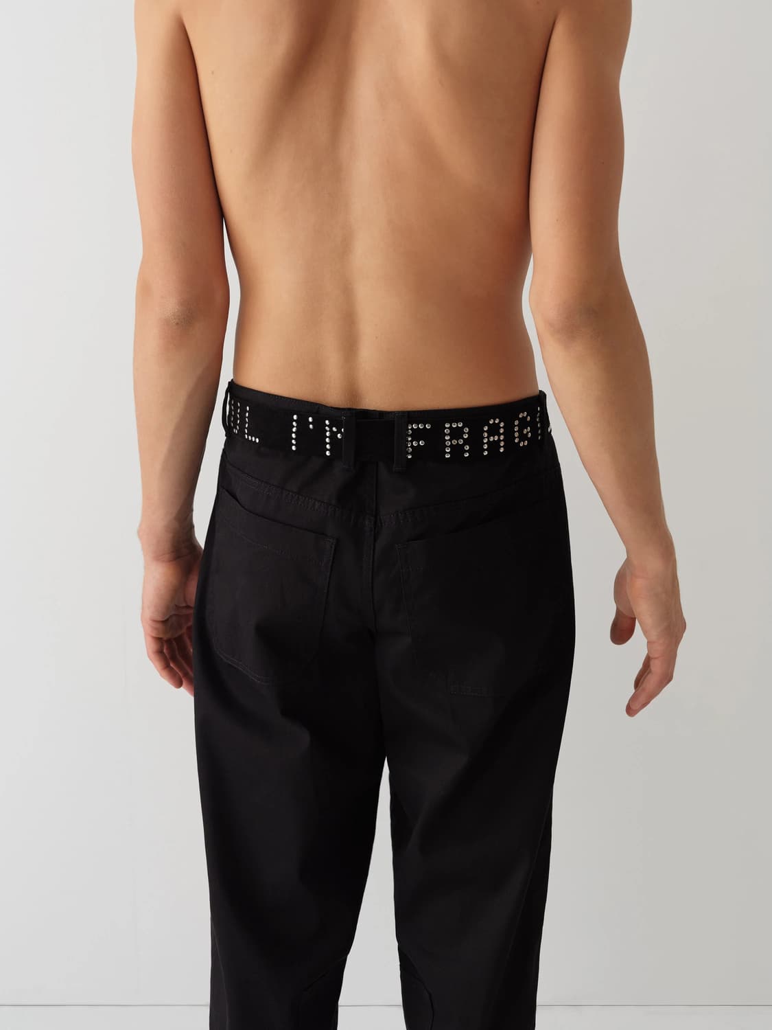 (S/M,M/L) 기마구아스 Fragile 스웨이드 벨트 / 블랙 상품이미지8