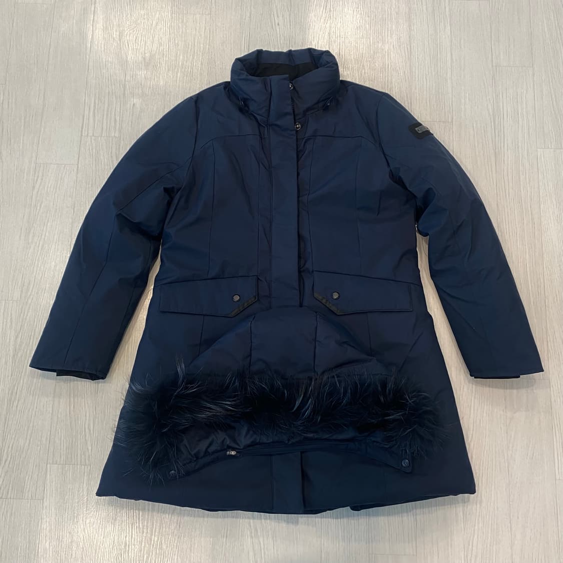 윌슨 네오몬스터 하프 패딩 M 네이비 상품이미지3