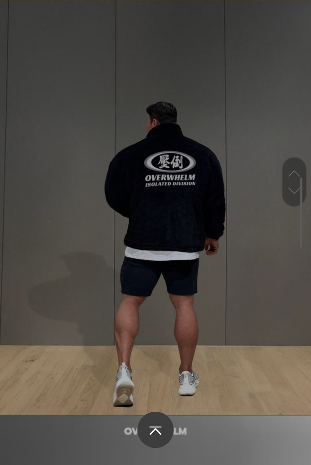 압도 더블써클 후리스 새상품  상품이미지1