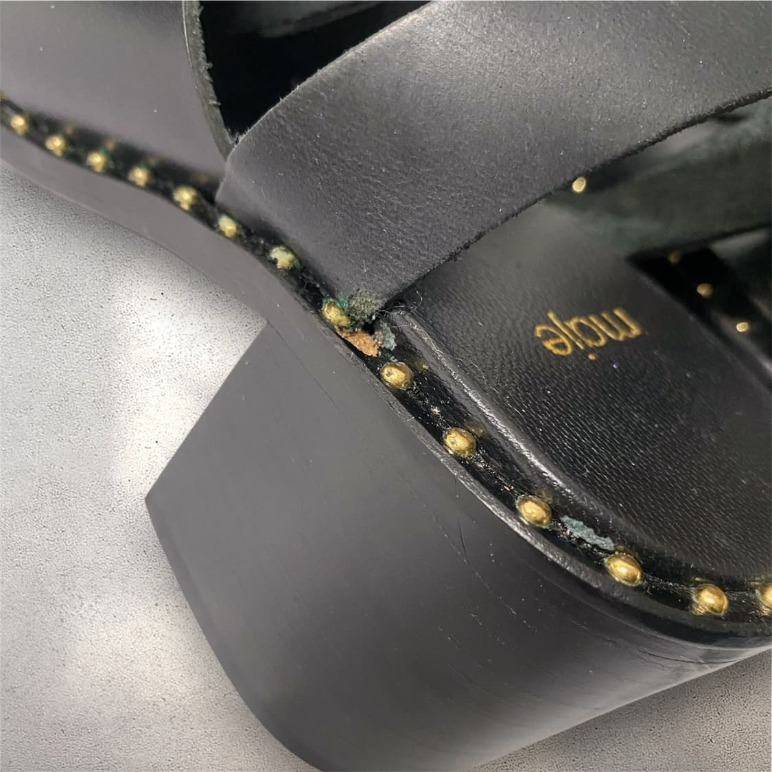 [230] Maje 가죽 골드 버클 스트랩 샌들 (No.545) 상품이미지8