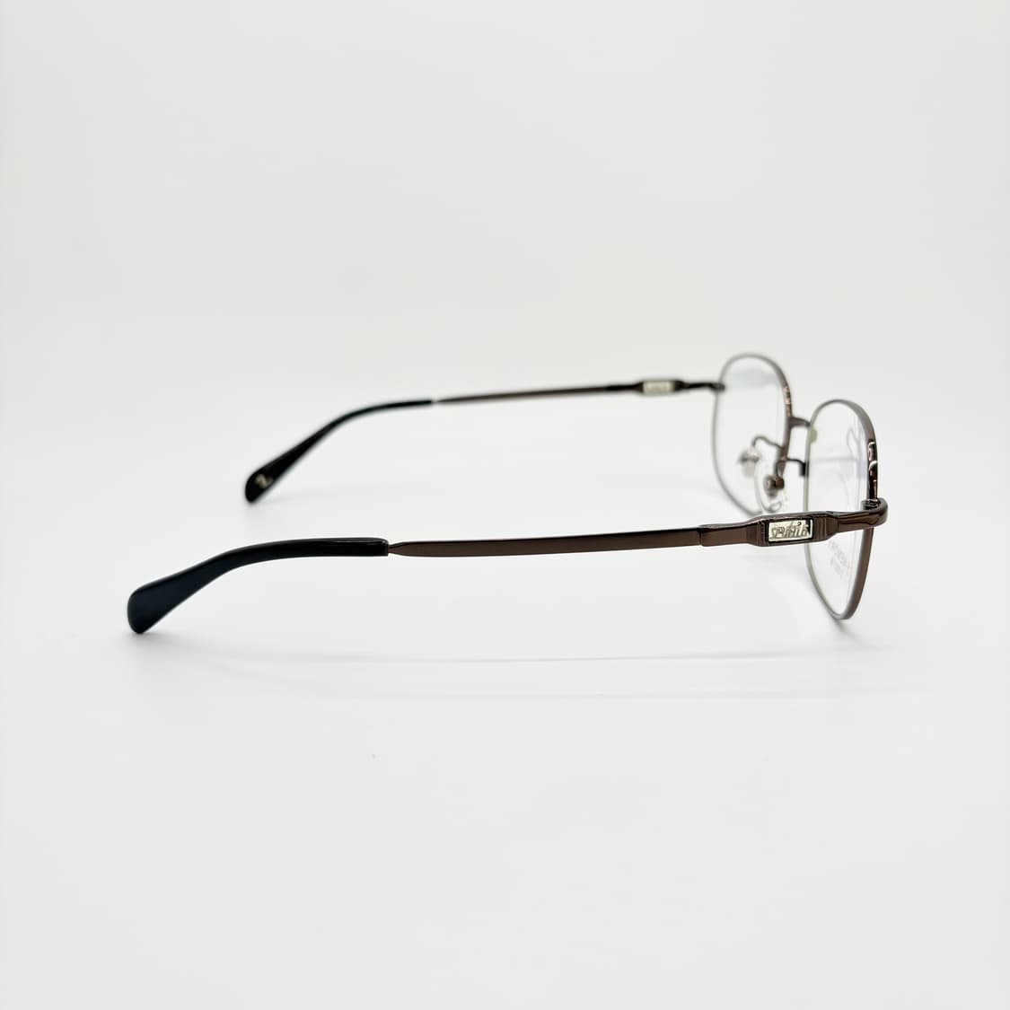 SEVEN G 브라운 스퀘어 메탈테 빈티지안경 상품이미지5