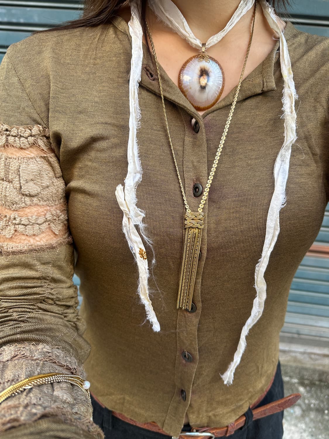 Vintage pendant+India silk 상품이미지8