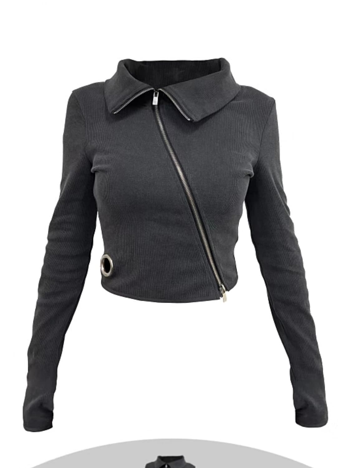 키묘 언발 집업 상품이미지3