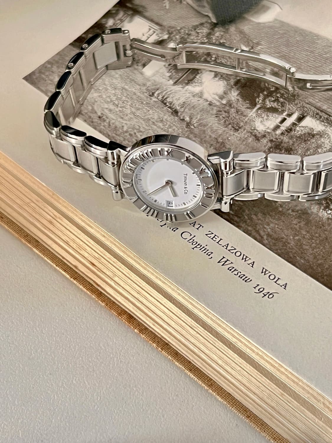 Tiffany & Co. 티파니 앤 코 아틀라스 스틸 브레이슬릿 시계  상품이미지3