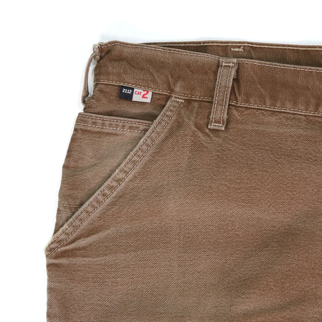 칼하트 싱글니 카펜터 fr 다크브라운 페이딩 (34~36) 상품이미지5