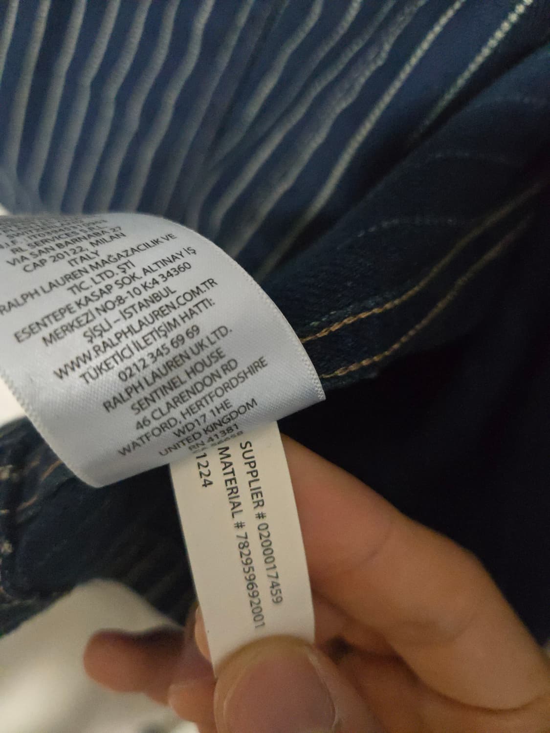 rrl 25ss 스트라이프 엔지니어 코트 와바시 커버올 상품이미지4