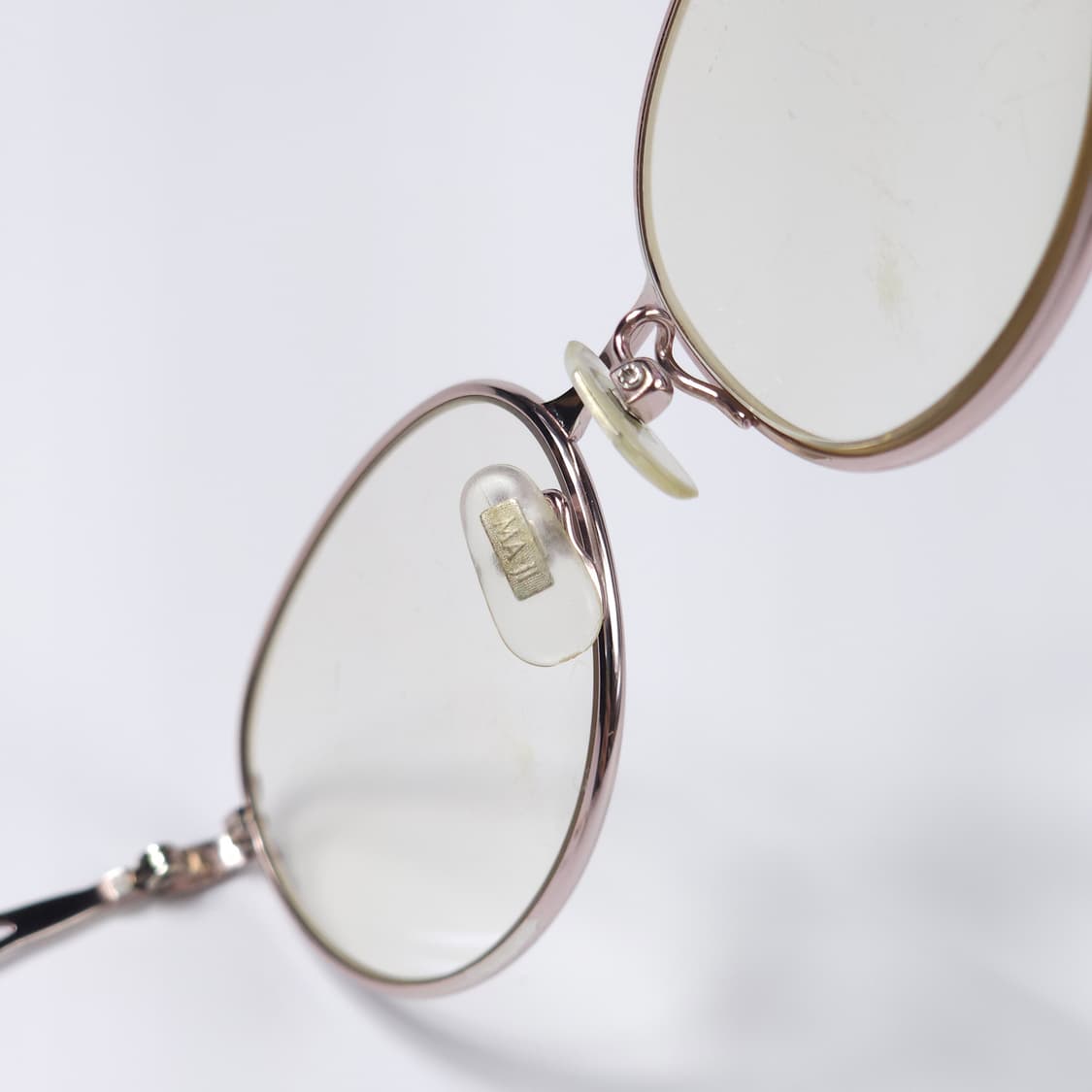 80년도 펜디 올드빈티지 오벌형 긱시크 안경 상품이미지9