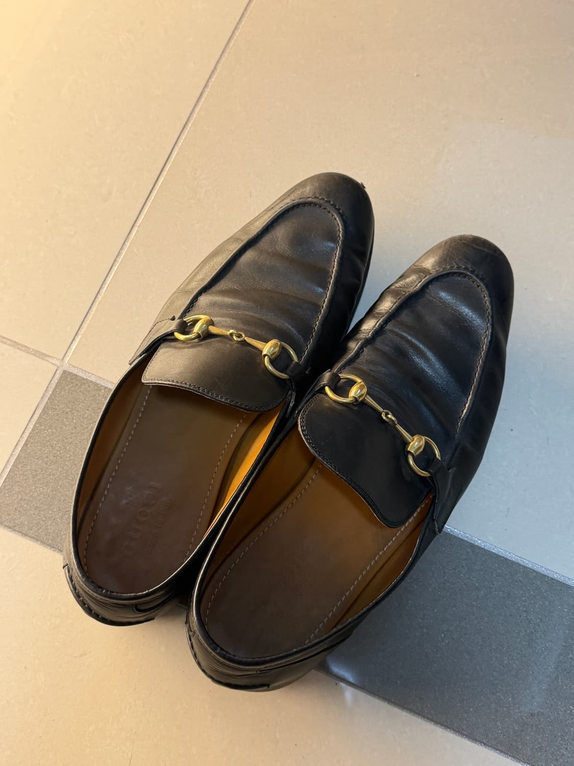 구찌 남성로퍼 블랙 8사이즈 상품이미지1