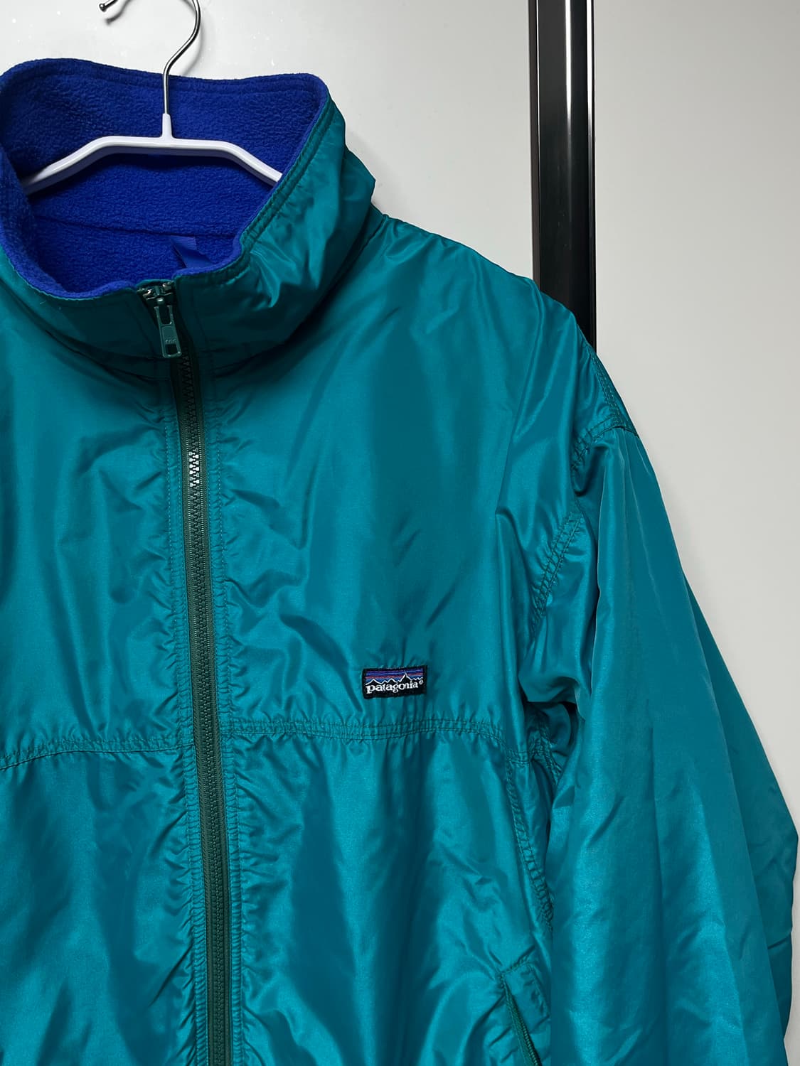 80s 파타고니아 쉘드신칠라 틸그린 상품이미지2