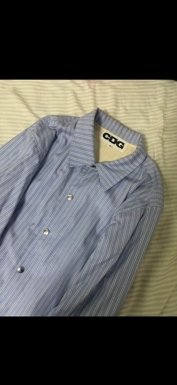 CDG 꼼데가르송 코치자켓 스트라이프 지디, 김채원 상품이미지6