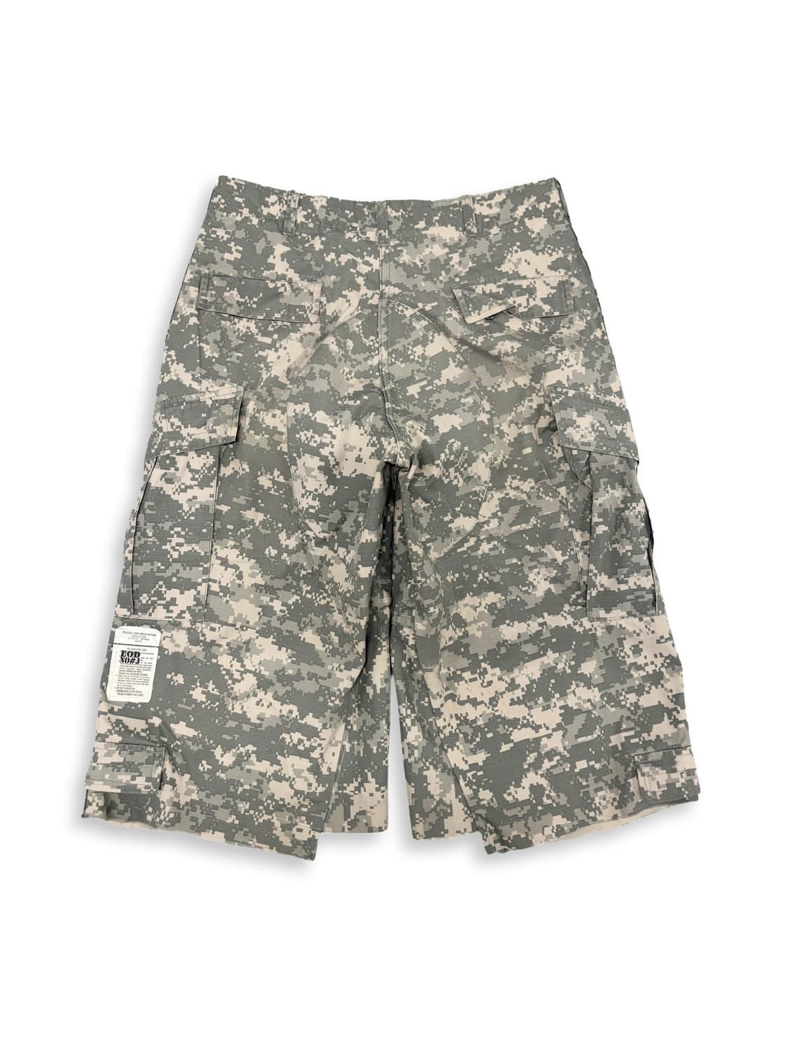 오지리널 ACU 카모 와이드핏 버뮤다 (립스탑) 상품이미지2