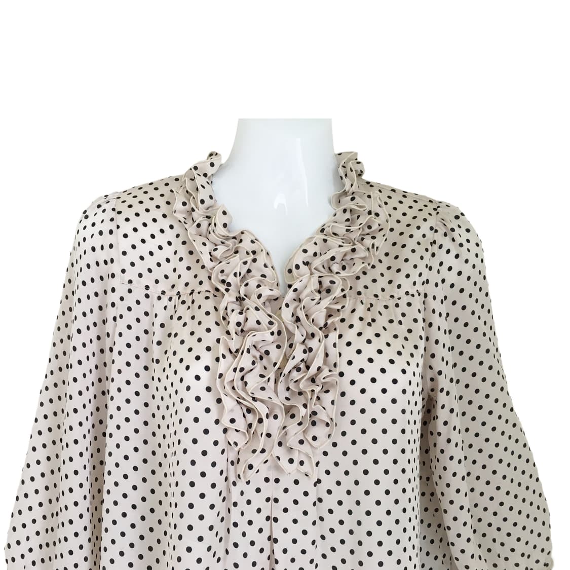 satin polka dot blouse 상품이미지2