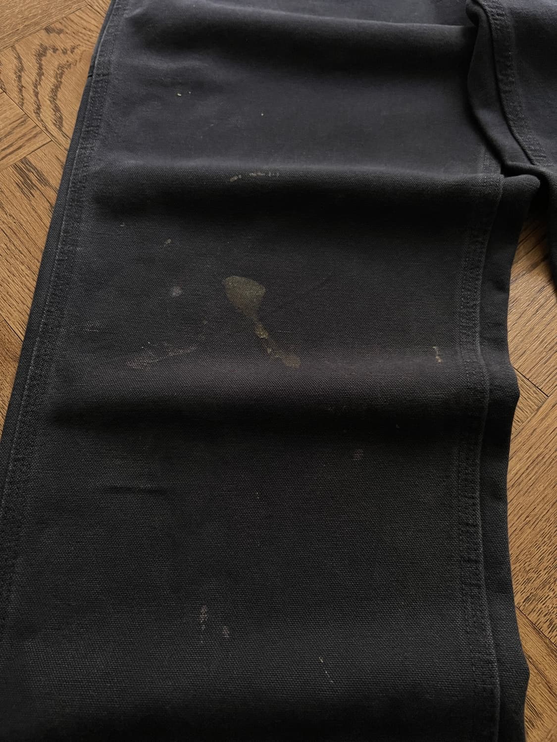 [36]칼하트 USA 빈티지 페인팅 미드나잇 네이비 카펜터 워크 팬츠 상품이미지5