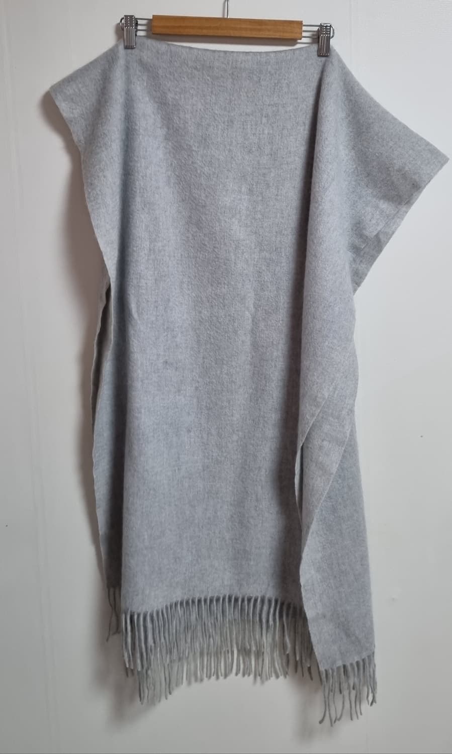 GOBI 라이트그레이 캐시미어100% 머플러 목도리 상품이미지3