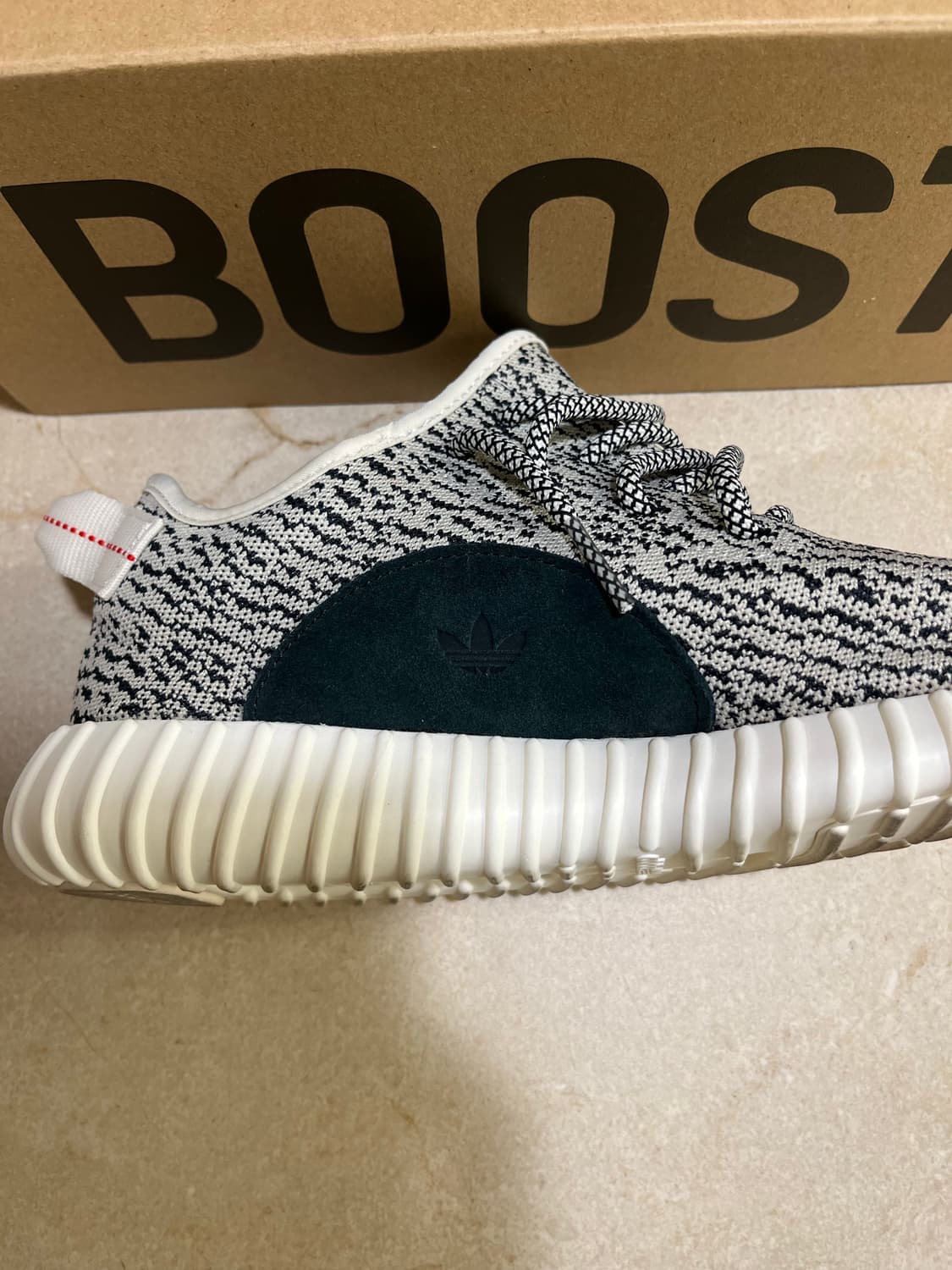 이지부스트 350 터틀도브 275사이즈 상품이미지4