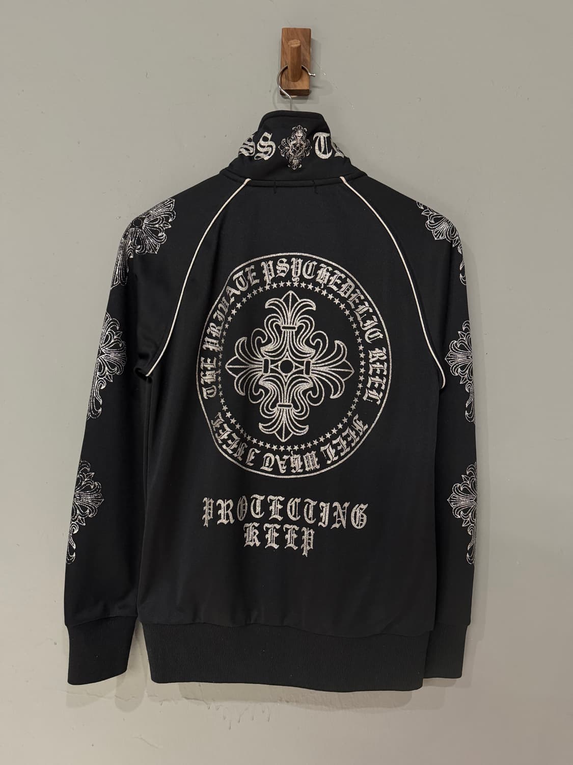 chrome full printing high-neck zip-up 상품이미지9