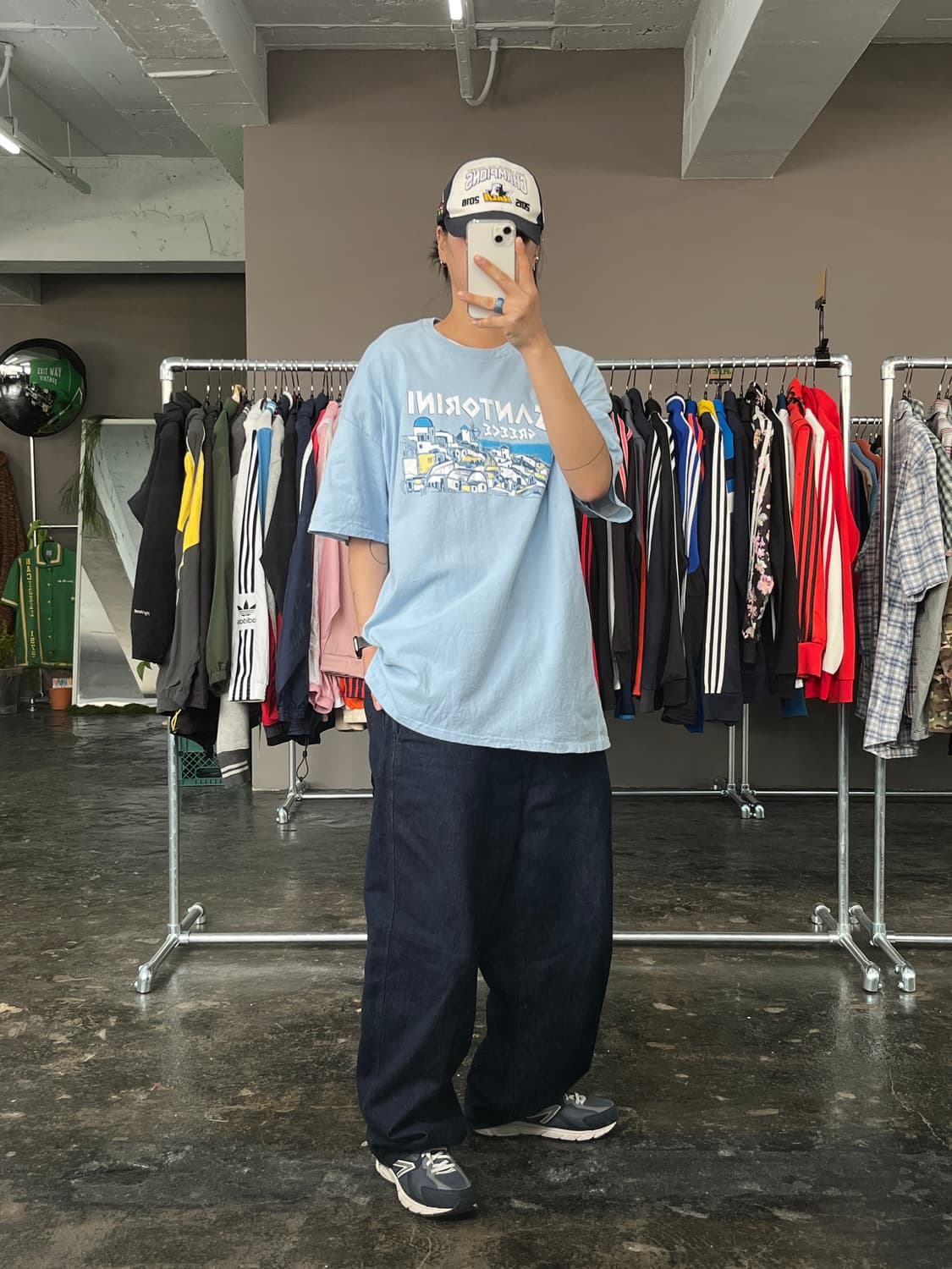 빈티지 프린팅 반팔 티셔츠 상품이미지6