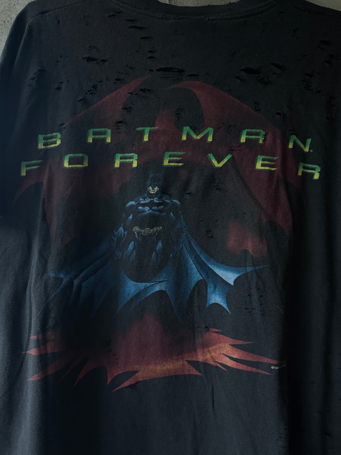 빈티지 배트맨 포에버 티셔츠 (1995 DC Comics) 상품이미지7