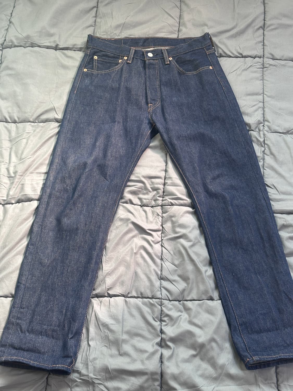 리바이스 501 진청 데님 32x32 상품이미지2