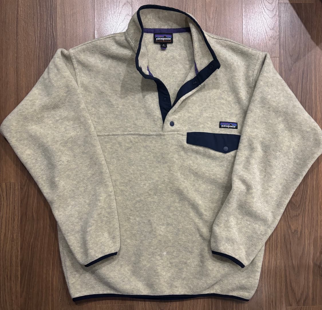 파타고니아 헤비웨이트 신칠라 오트밀 M 사이즈 상품이미지1