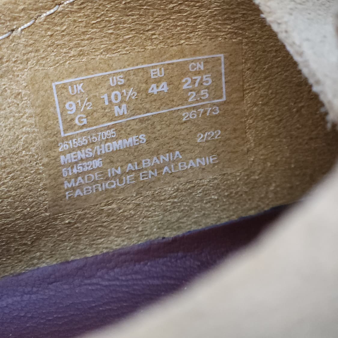 [275] 클락스 왈라비  스웨이드 (275~280) 상품이미지6