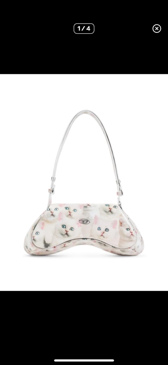 Diesel 플레이 글로시 숄더 백 상품이미지1