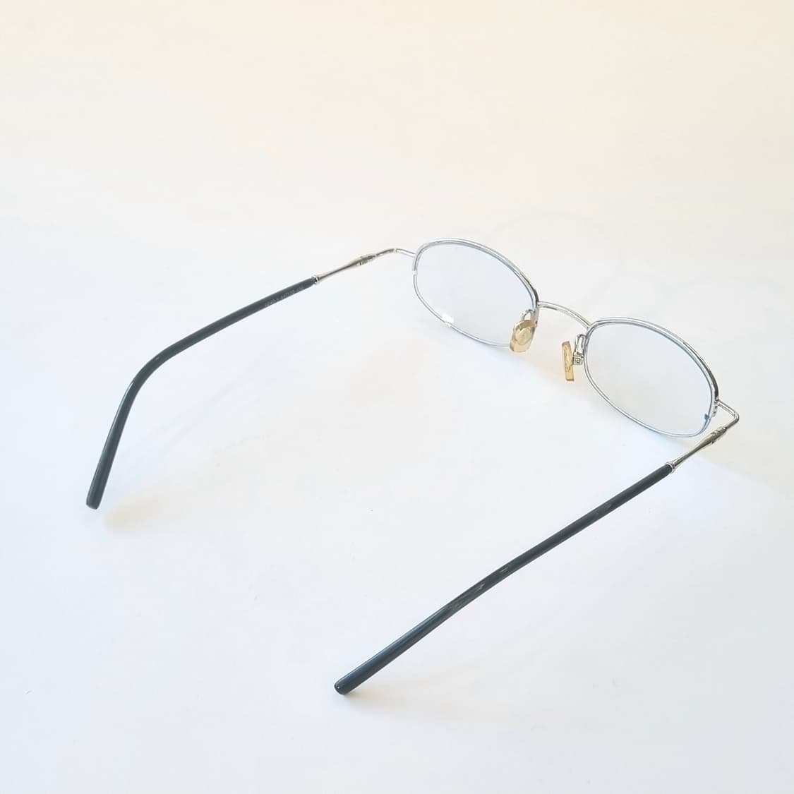 데드스탁 빈티지 오벌 반무테 안경테  492 상품이미지8