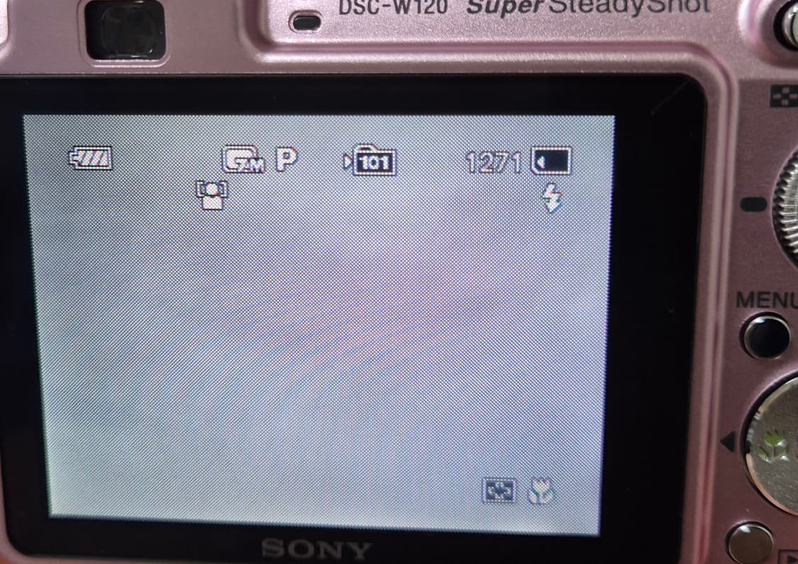 소니 사이버샷 W120 핑크 판매 Sony cybershot W120 상품이미지5