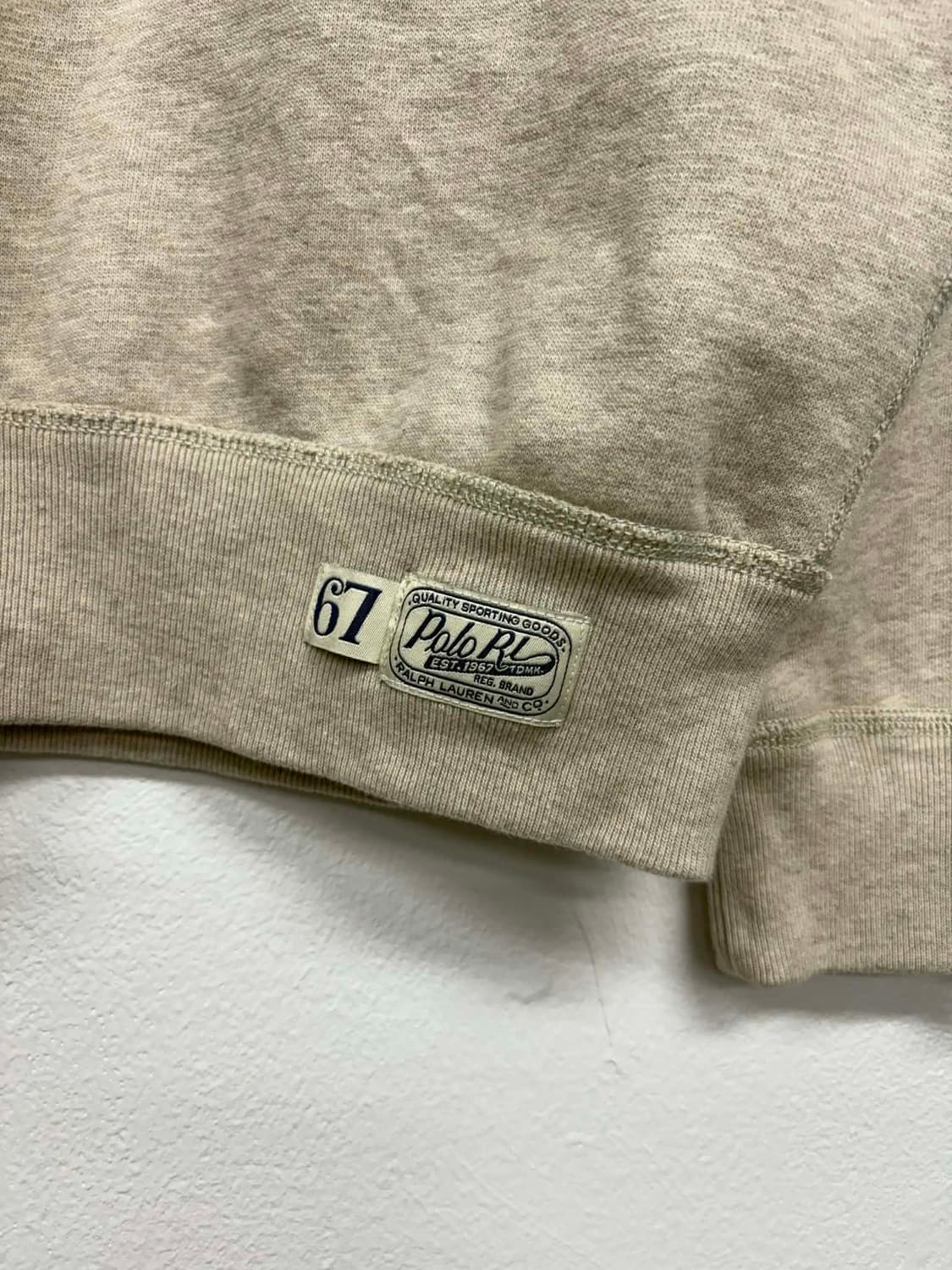 [L] 폴로 랄프로렌 신형 큐알 아치로고 스웻 셔츠 맨투맨 상품이미지7
