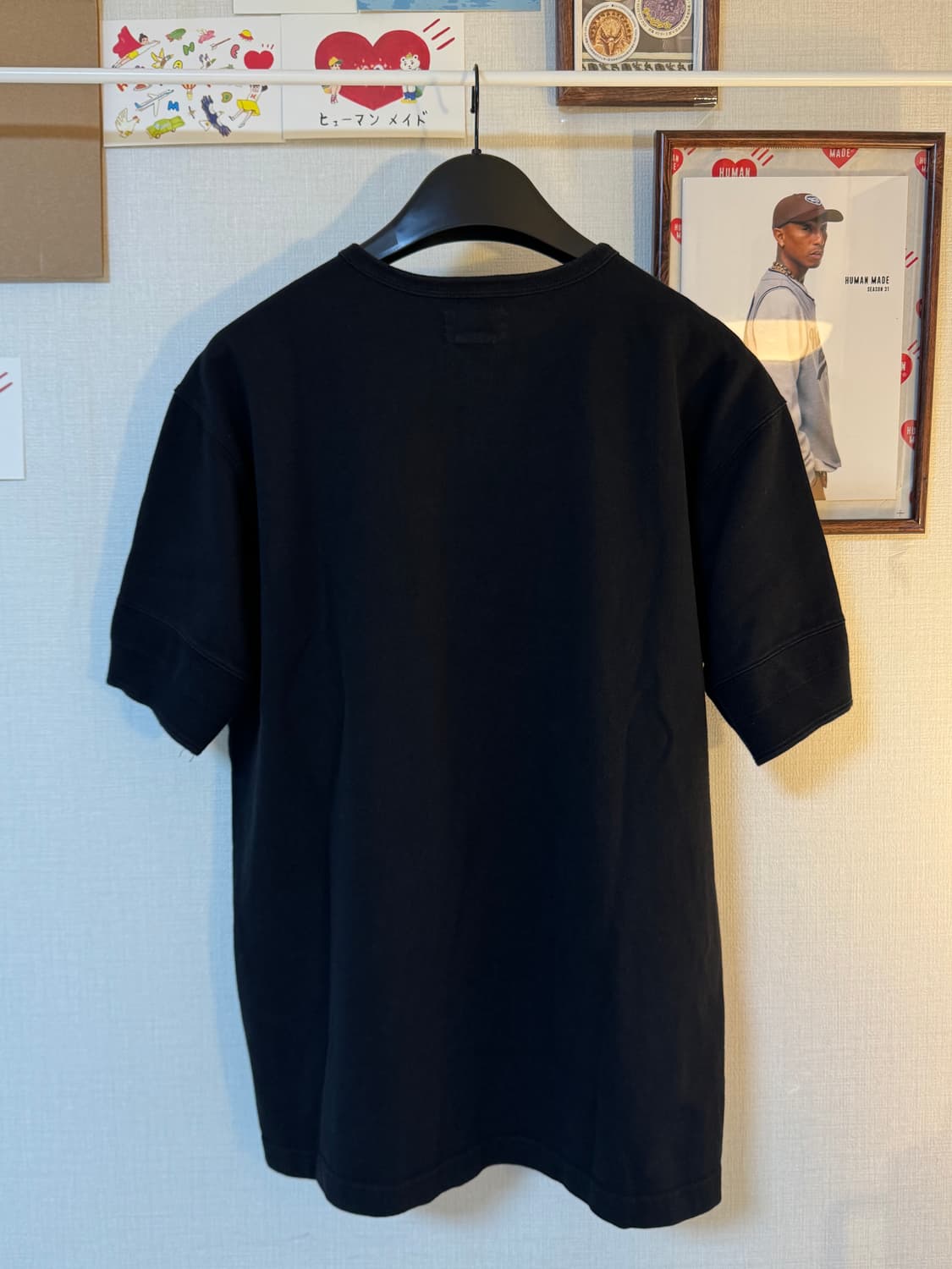 (XXL)브론슨 헨리넥 반팔티 블랙 상품이미지2