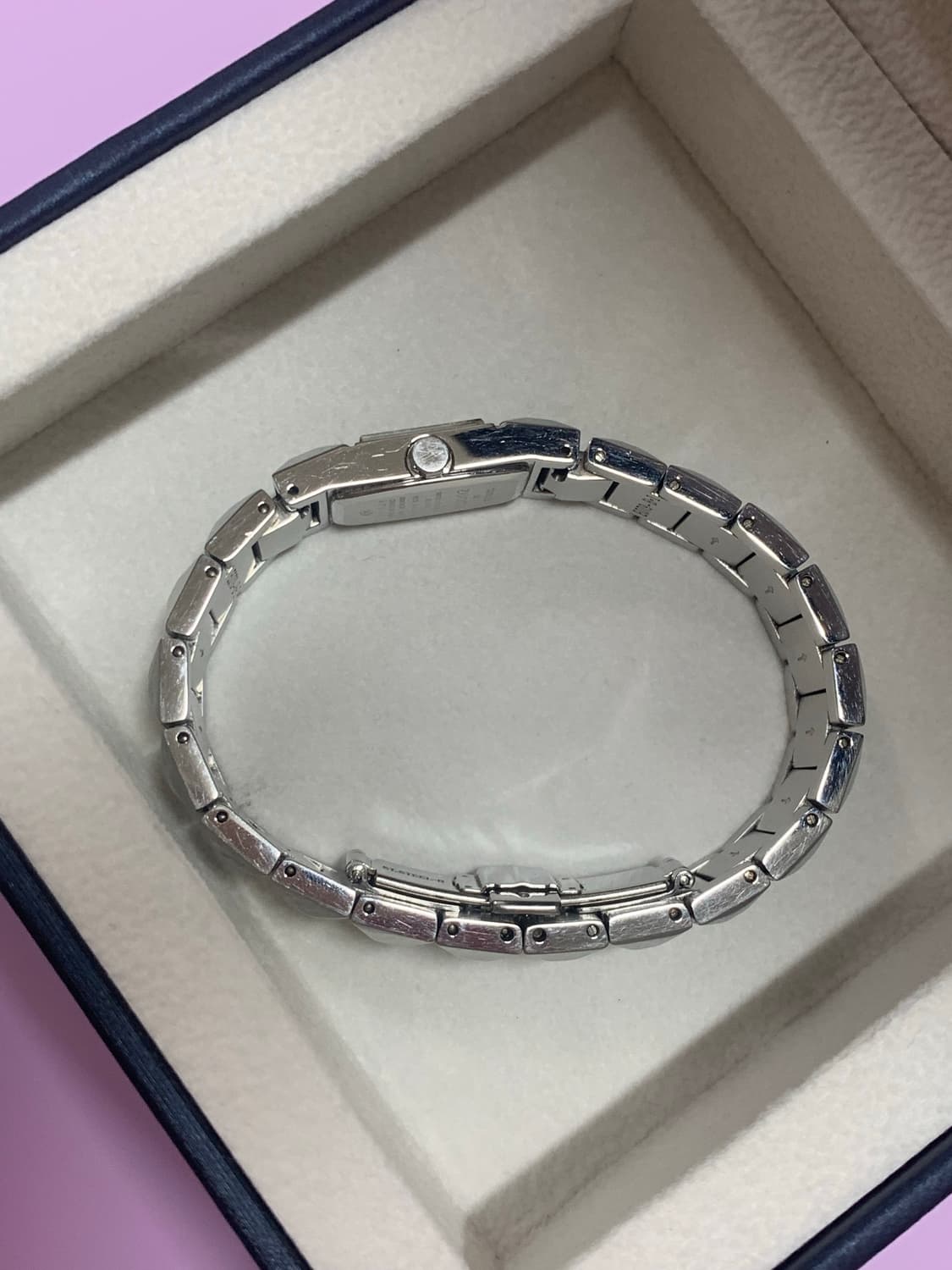 카반 드 주카zucca 실버 메탈 시계 상품이미지5