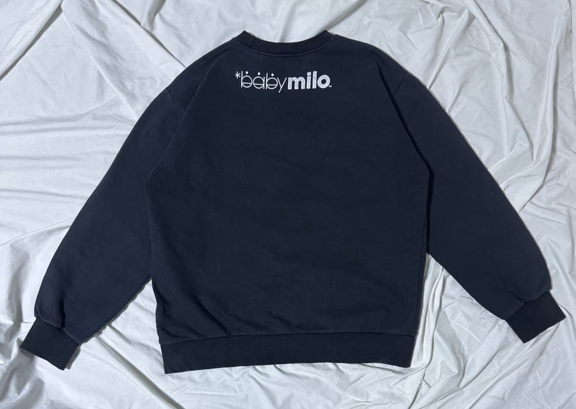 90s 베이프 베이비 마일로 스웨트셔츠 상품이미지2