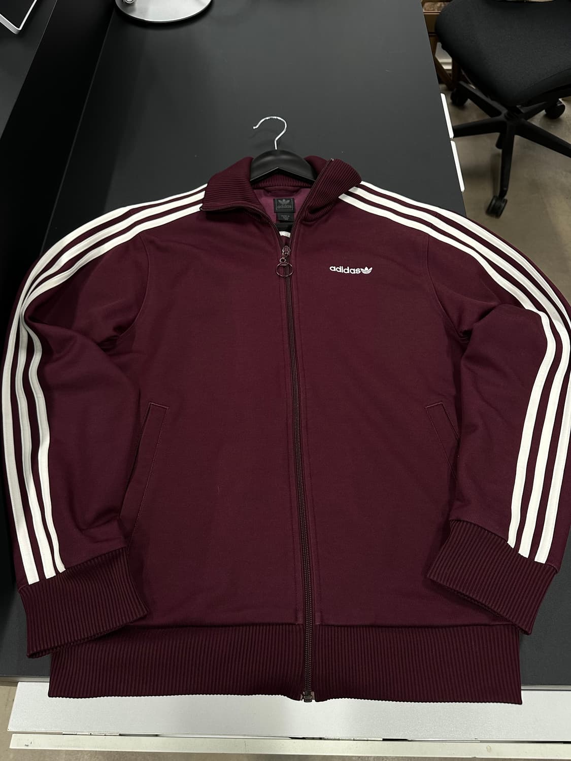 아디다스 베켄바우어 트랙 져지 버건디 상품이미지6