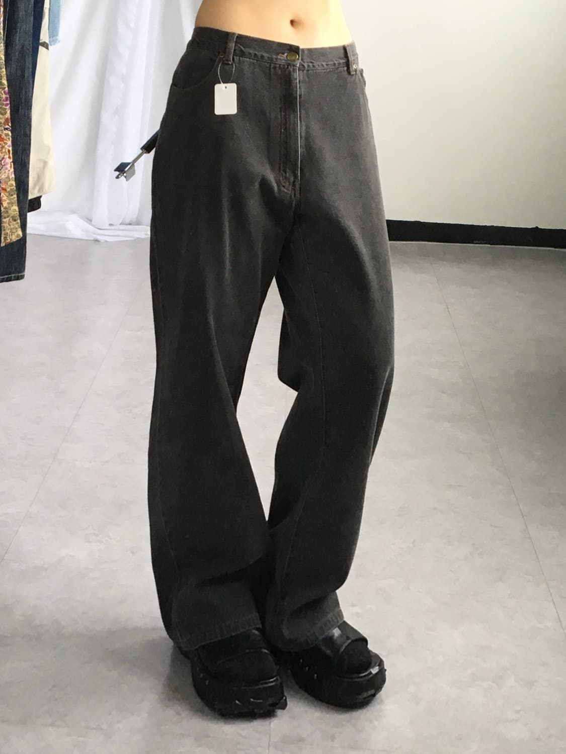 Oriental needle work denim pants 상품이미지5