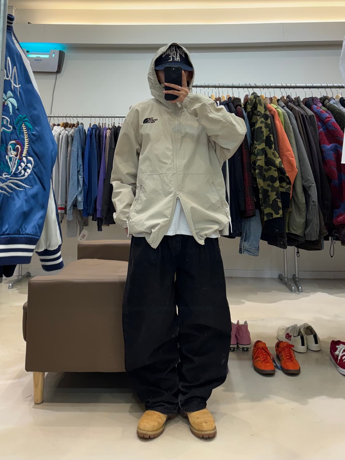 노스페이스 화이트라벨 올레마 후드 자켓 상품이미지4