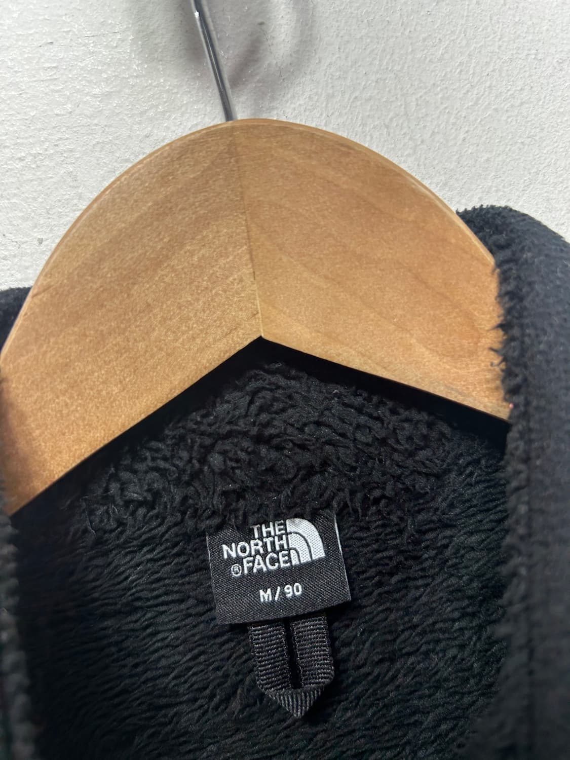 노스페이스 블랙 여성 집업 후리스 자켓 M  상품이미지3