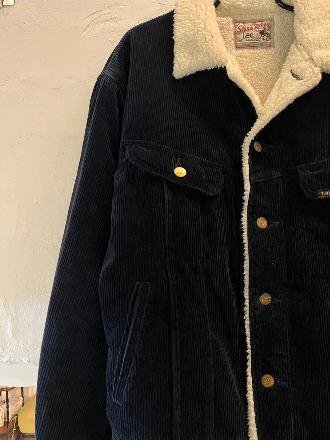 Lee for United Arrows 스톰라이더 코듀로이 쉐르파자켓 M 상품이미지5