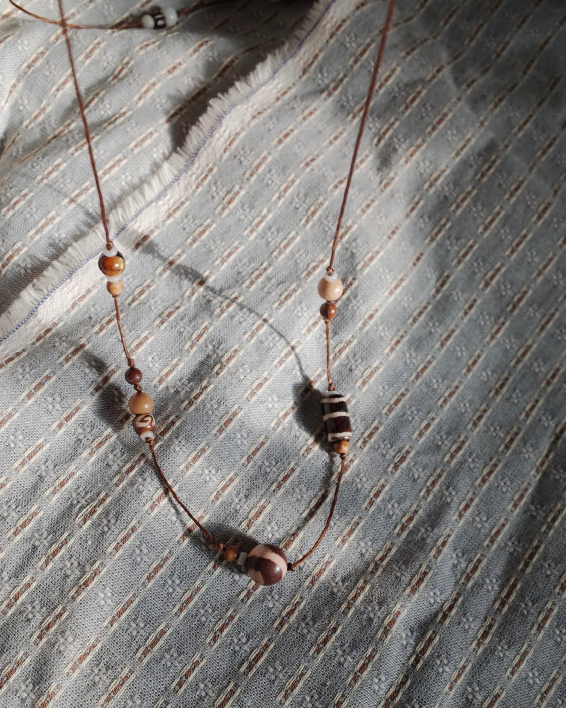 cocoa bubble necklace 코코아 버블 핸드메이드 목걸이 상품이미지9