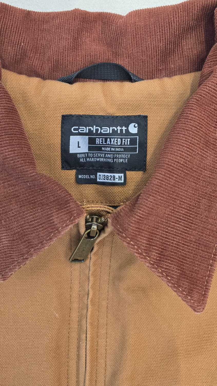 칼하트 워크 자켓 OJ3828-M 브라운 L 상품이미지2