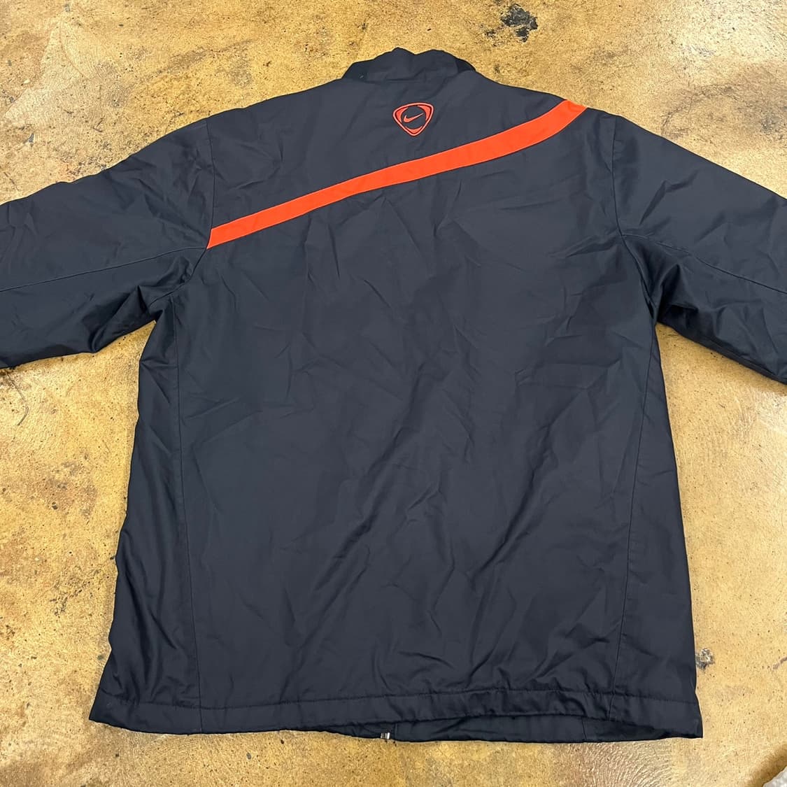 [정품/M] 나이키 블랙 오렌지 바람막이 자켓 b15 상품이미지4