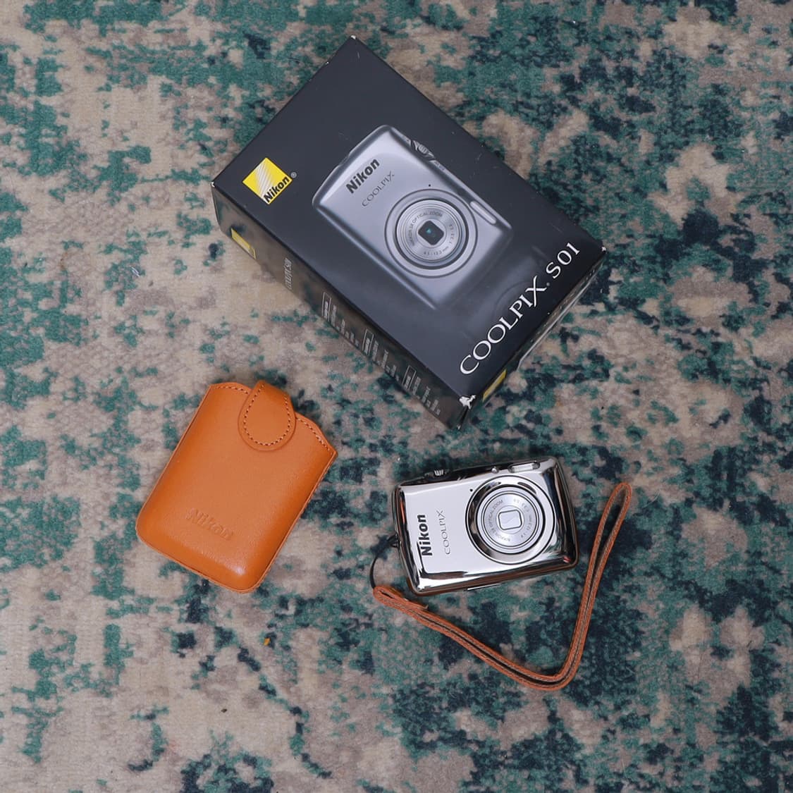 Nikon 니콘 쿨픽스 S01 빈티지 디카 제니 디카 풀박스 실버 상품이미지1
