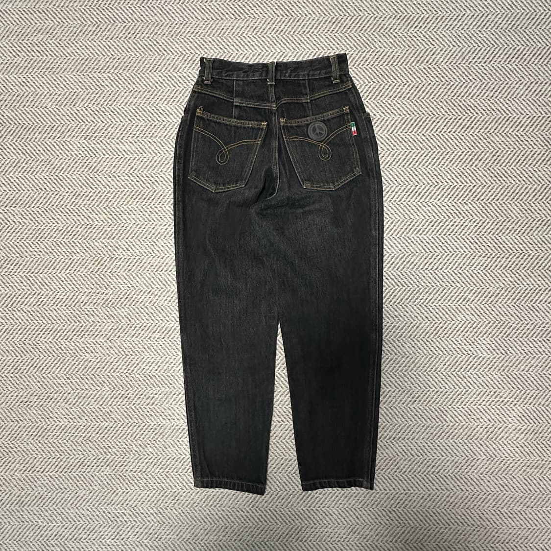 MOSCHINO woman black denim pants 상품이미지2