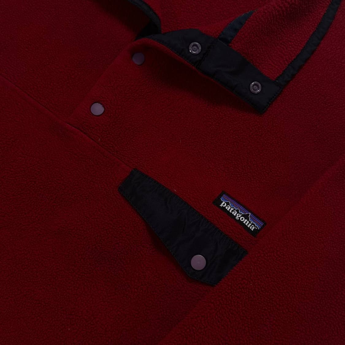 patagonia 파타고니아 신칠라 헤비웨이트 버건디 블랙 M 상품이미지1