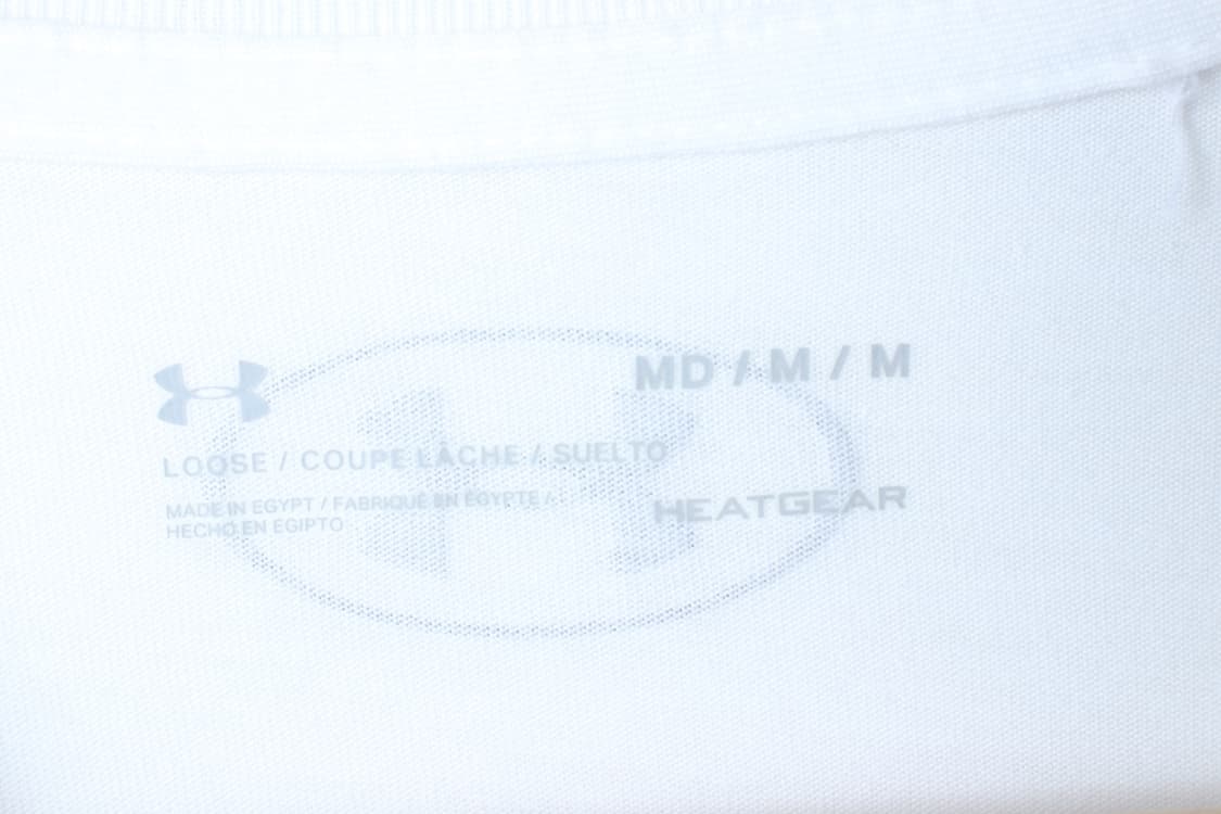 (M-L) 언더아머 반팔 티셔츠 빅로고 화이트 올드스쿨-H30095 상품이미지6