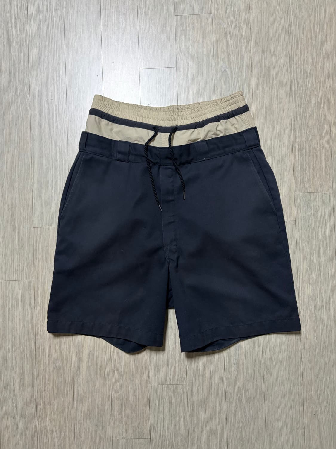 사스콰치패브릭스 X 디키즈 레이어드 쇼츠 상품이미지1